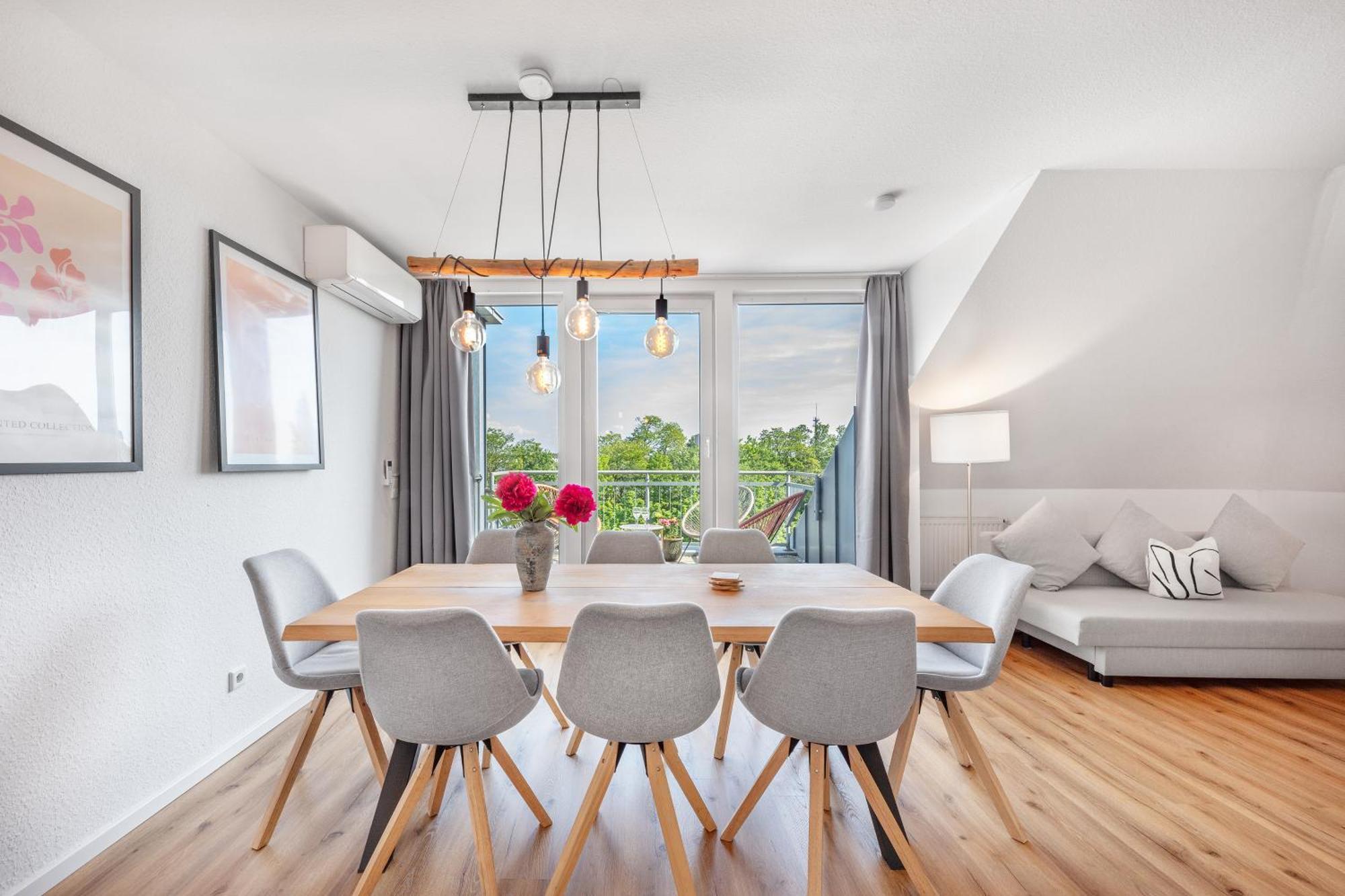 Mango Living I Stadtoase I Modern I 3 Schlafzimmer I 95 Qm I 9 Personen メンヒェングラートバッハ 部屋 写真